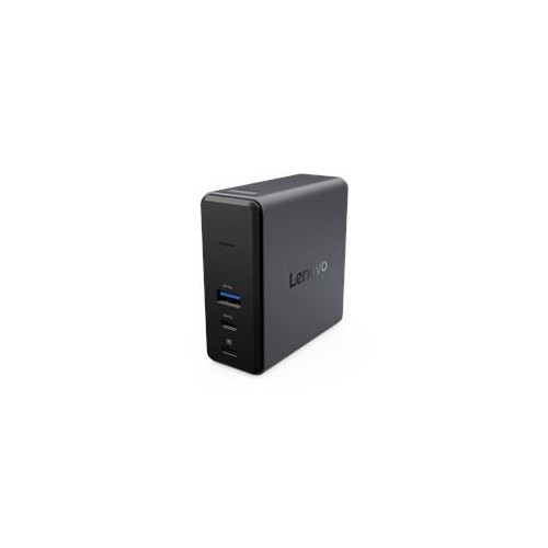 Stacja dokująca Lenovo X9 do ładowania GaN — UE | Ilość portów USB 3.0 (3.1 Gen 1) Type-C 1 | Ilość portów HDMI: 1 | 60 W | Gwarancja 36 miesiąc (mies