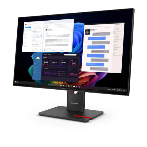 Monitor Lenovo ThinkVision T27UD-40 z systemami ochrony przed włamaniem (IPS), 27