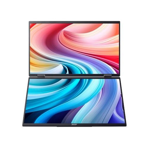 Projektor Acer PD163QBMIUUX Seria PD3 16" IPS Czarny 16:9 60 Hz 8 ms 2x1920 x 1080 pikseli 250 cd/m2 Ilość portów HDMI: 1
