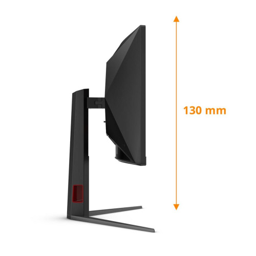 Monitor AOC CU34G4Z 34-calowy, Szybkie VA, WQHD 21:9, 240 Hz, 1 ms, 3440 x 1440 pikseli, 450 cd/m2, ilość portów HDMI