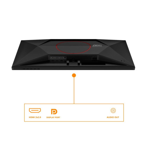 Monitor AOC Q27G42XNE 27 cali, VA, QHD, 16:9, 180 Hz, 1 ms, 2560 x 1440, 300 cd/m2, 2 HDMI, Czarny-20985557