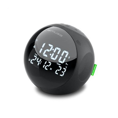 Radiobudzik Muza M-197 BT z funkcją budzika, Bluetooth, Radio FM