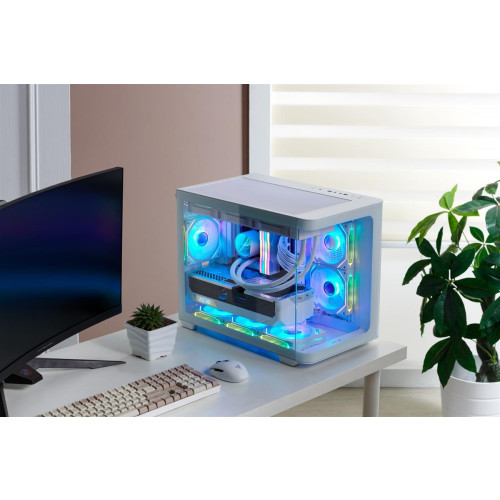 Obudowa FSP Geh Mini S380-WA Micro-ATX/Mini-ITX o.N. White retail-20991126