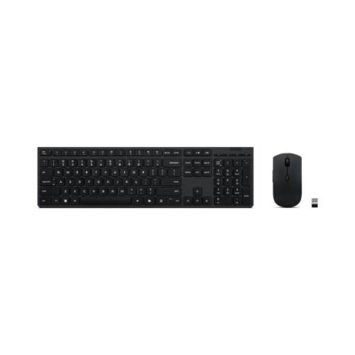 Lenovo Professional Bezprzewodowa ładowalna klawiatura i mysz combo | Zestaw klawiatury i myszy | Bezprzewodowy | Mysz w zestawie | Język nordycki | C