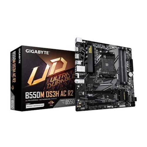 Płyta główna MB AMD B550 SAM4 MATX/B550M DS3H AC R2 GIGABYTE