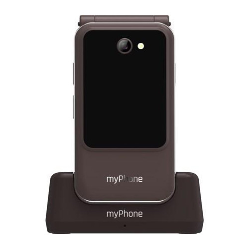 Telefon myPhone Harmony LTE Brązowy 2,8+1,44 " Systemy ochrony przed włamaniem (IPS) 48 MB 128 MB Jedna karta SIM Karta MicroSD Sieć 3G Łączność Bluet