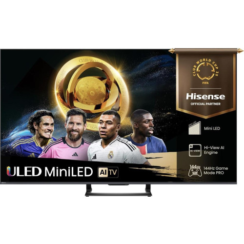 Telewizor 55" Hisense 55U7Q ULED 4K 144Hz VIDAA Smart OS Al Czarny
