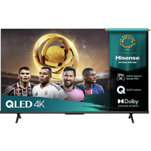 Telewizor 50" Hisense 50E7QPRO QLED 4K VIDAA Smart OS Al Czarny