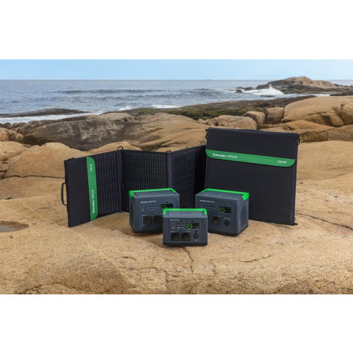 Przenośna elektrownia APC OffGrid 730, 738 Wh litowo-jonowa, LCD, 2 gniazda CEE 7/3 Schuko, Sinewave, 3 USB-A, 2 USB-C,