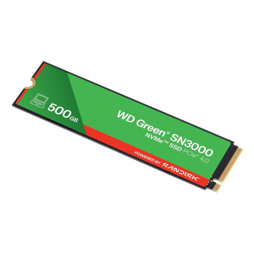Dysk SSD WD Green SN3000 500GB M.2 NVMe WDS500G4G0E-21026042