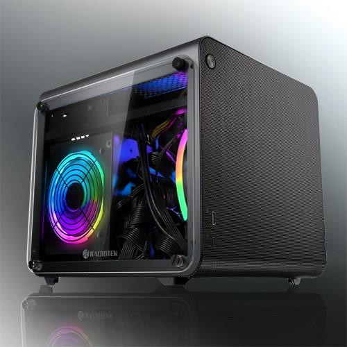 RAIJINTEK METIS EVO TGS Mini Tower Czarny-21043084