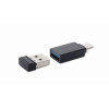 Gembird KBS-ECLIPSE-M500 klawiatura Dołączona myszka RF Wireless QWERTY US English Czarny-21142019