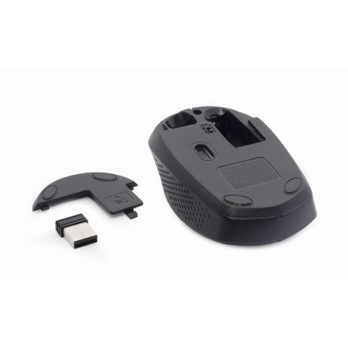 Gembird KBS-ECLIPSE-M500 klawiatura Dołączona myszka RF Wireless QWERTY US English Czarny-21142023