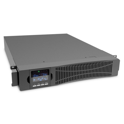 Zasilacz awaryjny UPS Online Rack 19" LCD 3kVA/3kW6x12V/9Ah 8xC13 1xC19/C20 USB RS232 RJ45 GŁ.600mm-12895271