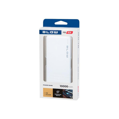 BLOW POWER BANK 10000MAH BIAŁY PB10A-21179803