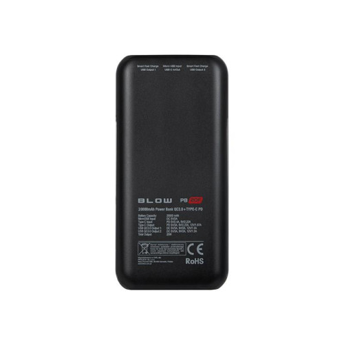 BLOW POWER BANK 20000MAH PD 20W CZARNY PB20F-21179819