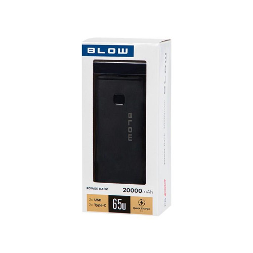 BLOW POWER BANK 20000MAH PD 65W CZARNY PB20G-21179826