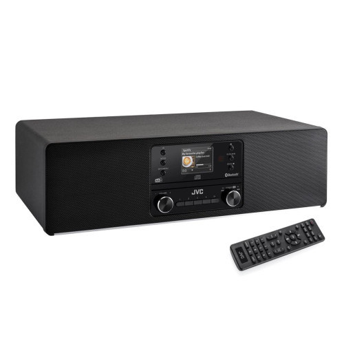 Mini Wieża JVC All In One RD-E984B Black Radio internetowe-21188793