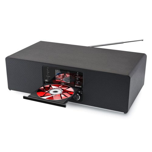 Mini Wieża JVC All In One RD-E984B Black Radio internetowe-21188794