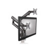 Uchwyt do biurka RaidSonic ICY BOX IB-MS314-T - regulowane podwójne ramiona-21205751
