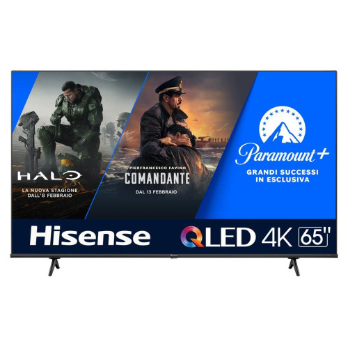 Telewizor 65" Hisense 65E7KQ QLED 4K VIDAA Smart OS Czarny