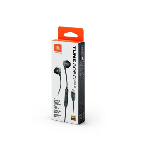 Słuchawki douszne JBL Tune 305C Czarny-21297772