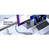 Ugreen Wielofunkcyjny HUB 5w1 USB-C - HDMI 1.4 / 3 x USB-A / USB-C PD 100W CM511 - szary-21360818