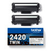 Brother TN-2420TWIN kaseta z tonerem 2 szt. Oryginalny-21370639