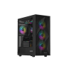 Obudowa Genesis Diaxid 605 ARGB MIDI TOWER USB-C Czarna
