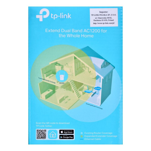 Wzmacniacz sieciowa TP-LINK RE305-2130000