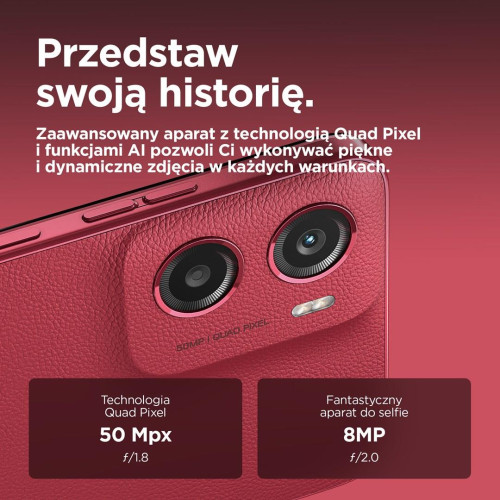 Motorola Moto G05 8/128GB Plum Red-21305507
