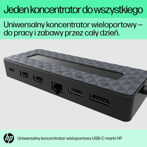 HP 50H55AA USB 3.2 Gen 2 (3.1 Gen 2) Type-C Czarny-21327630