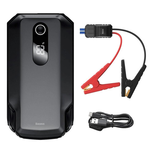 Baseus powerbank Power Starter Jump Starter urządzenie rozruchowe booster 20000mAh 12V (2000A / 1000A) + kable krokodyl