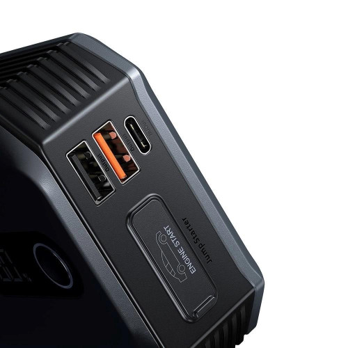 Baseus powerbank Power Starter Jump Starter urządzenie rozruchowe booster 20000mAh 12V (2000A / 1000A) + kable krokodyl