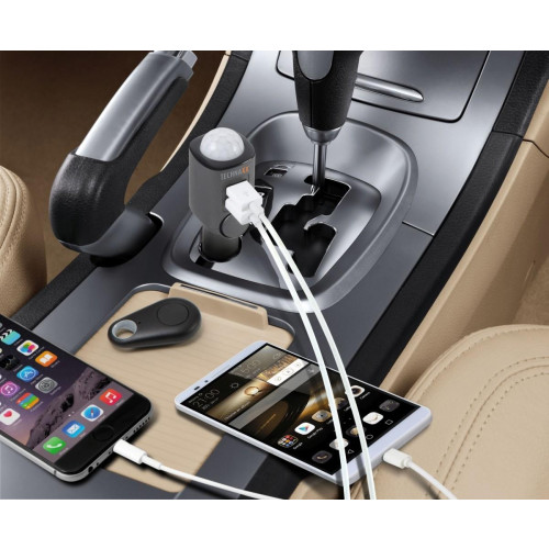 Alarm samochodowy z ładowarką USB 2 porty TX-100-21376268