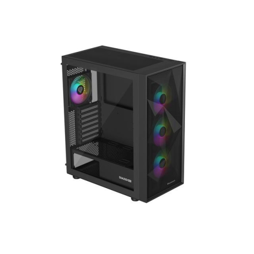 Obudowa Genesis Diaxid 605 ARGB MIDI TOWER USB-C Czarna-21378675