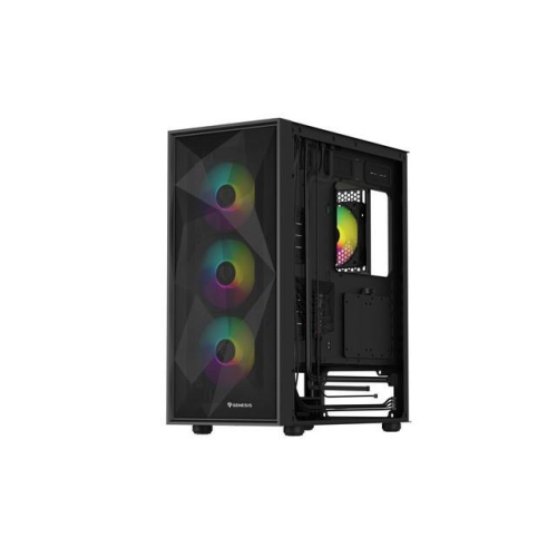 Obudowa Genesis Diaxid 605 ARGB MIDI TOWER USB-C Czarna-21378680