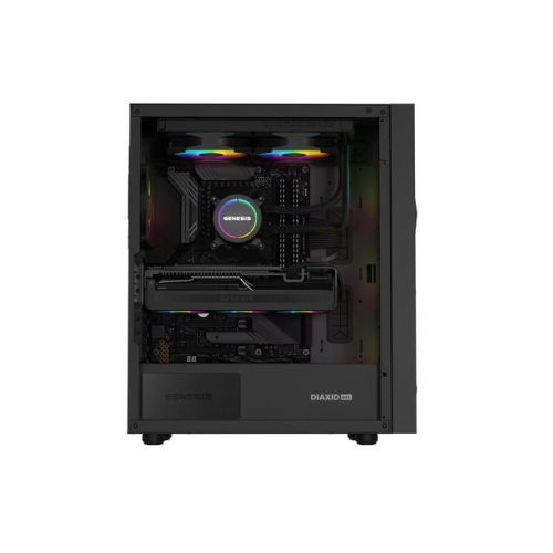 Obudowa Genesis Diaxid 605 ARGB MIDI TOWER USB-C Czarna-21378686