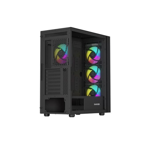 Obudowa Genesis Diaxid 605 ARGB MIDI TOWER USB-C Czarna-21378689