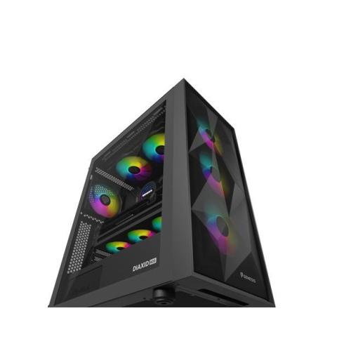 Obudowa Genesis Diaxid 605 ARGB MIDI TOWER USB-C Czarna-21378693