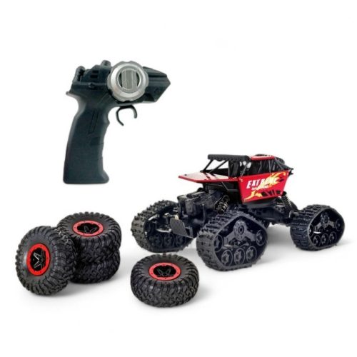 Pojazd R/C Turbo Challange Extreme 4x4 z wymiennymi kołami-21407567