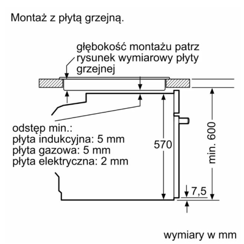 Piekarnik AirFry HBG536EW4 biały-21407651