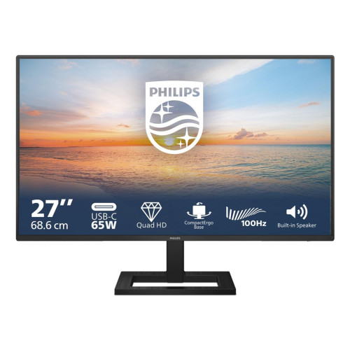 Philips 1000 series 27E1N1600AE/00 monitor komputerowy 68,6 cm (27") 2560 x 1440 px Quad HD LCD Czarny-14129035