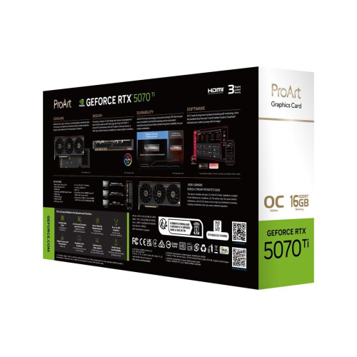 Karta graf. ASUS PROART RTX 5070 Ti 16GB OC-21491630