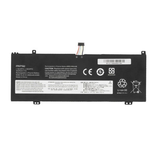 Bateria Mitsu do Lenovo ThinkBook 13s G4 ARB, 13s IWL-21493978