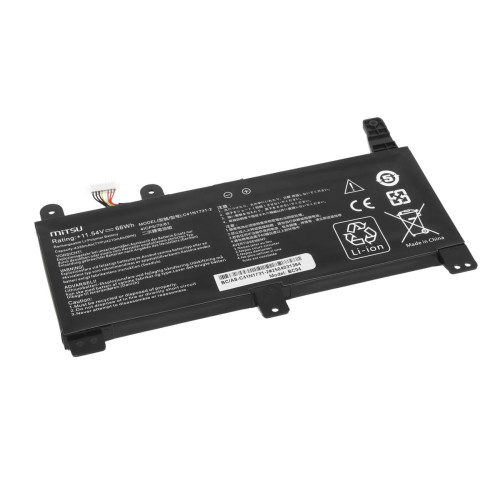 Bateria Mitsu do Asus ROG Strix G512LU, G531GU, G712LU-21493981