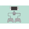 Podstawka USB podwójna PlayStand dla Nintendo Switch 2 - Dark Grey-21560221