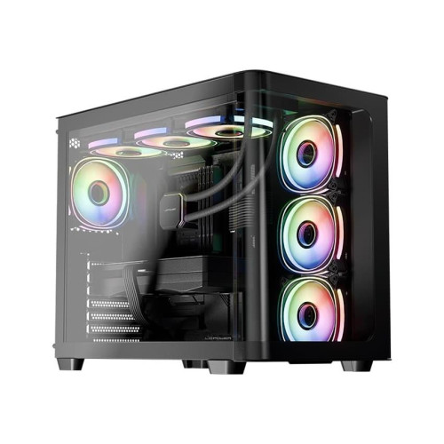 Obudowa komputerowa LC-Power Geh Midi ATX 8001B Pro-Storm Dark o.N.-21523442