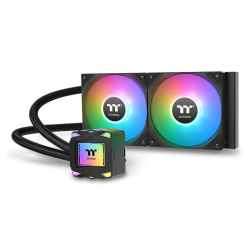 Thermaltake LA240 ARGB Płyta główna Zestaw do chłodzenia płynami 12 cm Czarny 1 szt.