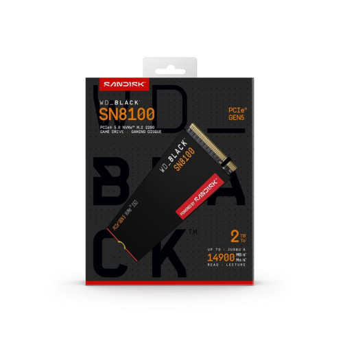 SSD WD Black SN8100 w/o HS 2TB WDS200T1X0M-21555712